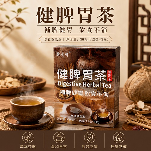 健脾胃草本茶｜無糖袋泡茶｜鄧奇輝牌