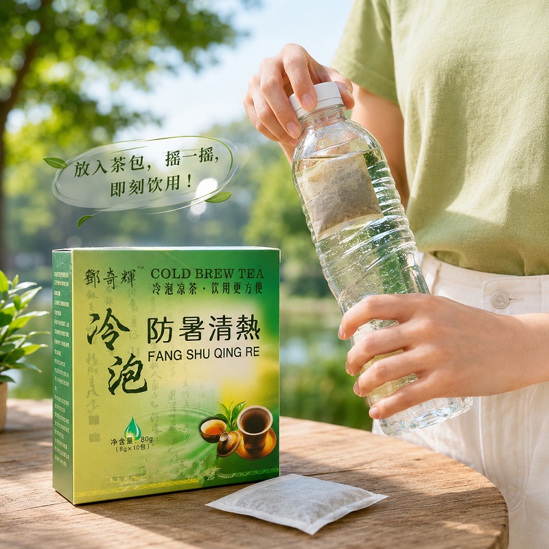 防暑清熱冷泡涼茶｜冷水即泡｜無糖草本袋泡茶